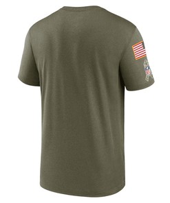 Kansas City Chiefs Men 2022 Salute to Service Legend Team T-Shirt - Olive
