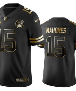 Kansas City Chiefs Patrick Mahomes #15 Nfl 2020 Black Jersey