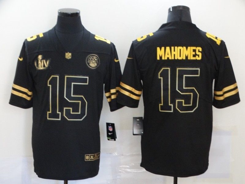 Kansas City Chiefs Patrick Mahomes #15 Nfl 2020 Brown Jersey