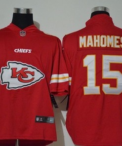 Kansas City Chiefs Patrick Mahomes #15 Nfl 2020 Red Jersey
