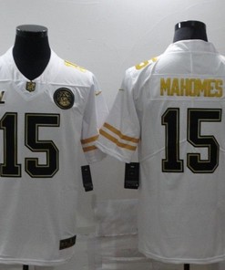 Kansas City Chiefs Patrick Mahomes #15 Nfl White Jersey Jersey