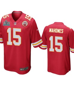 Kansas City Chiefs Patrick Mahomes Red Super Bowl Liv Game Jersey