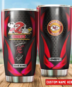 Kansas City Chiefs Personalized Tumbler - Custom Name Engraved