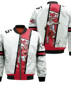 Kansas City Chiefs Players 3D Jersey Bomber Jacket