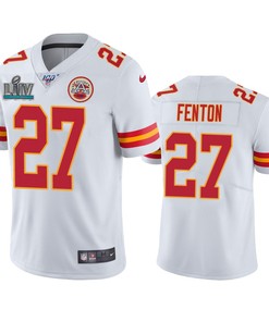 Kansas City Chiefs Rashad Fenton White Super Bowl Liv Vapor Limited Jersey
