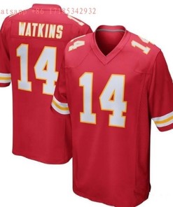 Kansas City Chiefs Sammy Watkins #14 Nfl Red Jersey Jersey