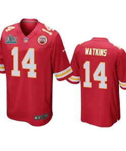 Kansas City Chiefs Sammy Watkins Red Super Bowl Liv Game Jersey