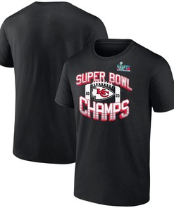 Kansas City Chiefs Super Bowl Champions Icon Bold T-shirt - Black