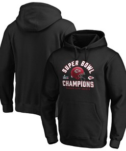 Kansas City Chiefs Super Bowl LVII Champions Black Pullover Hoodie