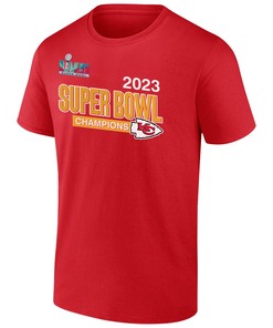 Kansas City Chiefs Super Bowl LVII Champions Divide & Conquer T-Shirt - Red
