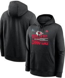 Kansas City Chiefs Super Bowl LVII Champions Pullover Hoodie - Black