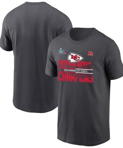 Kansas City Chiefs Super Bowl LVII Champions T-Shirt - Anthracite