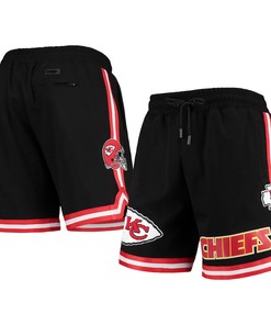 Kansas City Chiefs Team Standard Core Shorts - Black