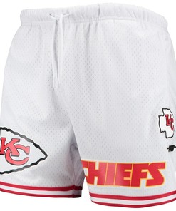 Kansas City Chiefs Team Standard Mesh Shorts - White
