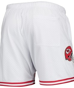 Kansas City Chiefs Team White Mesh Shorts - Men