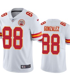 Kansas City Chiefs Tony Gonzalez 88 White Vapor Limited Jersey