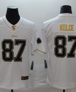 Kansas City Chiefs Travis Kelce #11 Nfl 2020 White Jersey