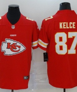 Kansas City Chiefs Travis Kelce #87 Nfl 2020 Red Jersey