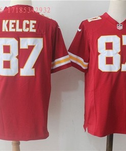 Kansas City Chiefs Travis Kelce #87 Nfl Red Jersey Jersey