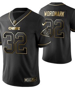Kansas City Chiefs Tyrann Mathieu 32 2021 Nfl Golden Brandedition Black Jersey Gift For Chiefs Fans