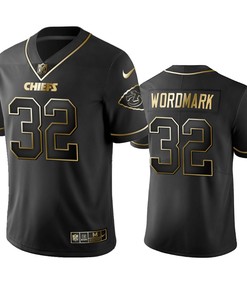 Kansas City Chiefs Tyrann Mathieu Black Golden Edition 2019 Vapor Untouchable Limited Jersey - Mens