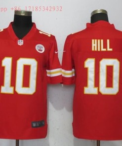 Kansas City Chiefs Tyreek Hill #10 Nfl Red Jersey