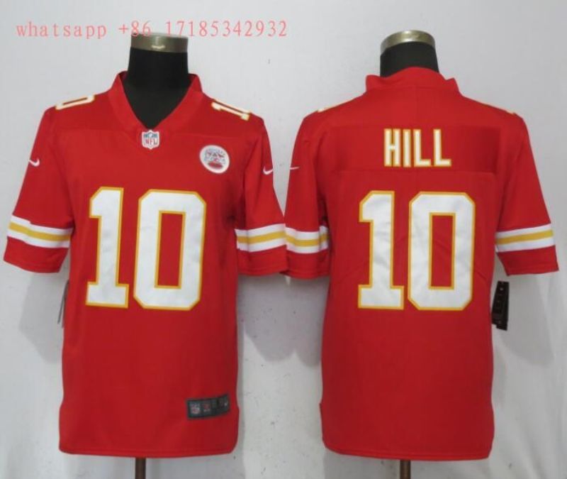 Kansas City Chiefs Tyreek Hill #10 Nfl Red Jersey
