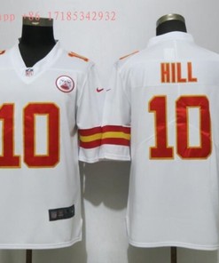 Kansas City Chiefs Tyreek Hill #10 Nfl White Jersey Jersey
