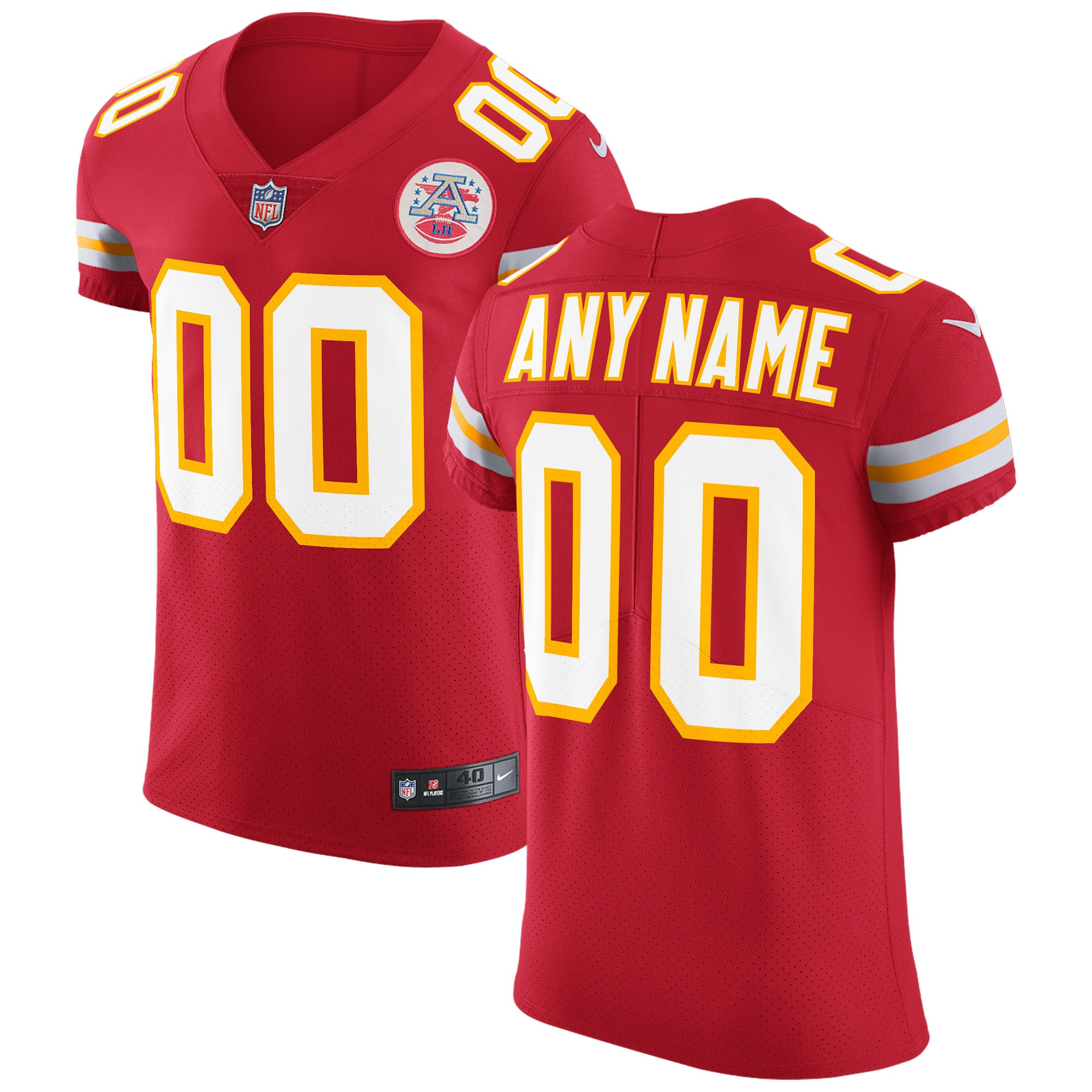 Kansas City Chiefs Vapor Untouchable Custom Elite Jersey - Red Custom Jerseys Nfl