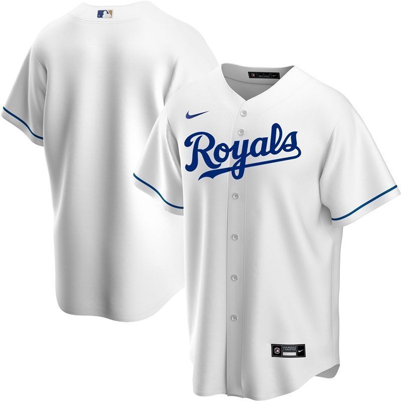 Kansas City Royals 2020 Mlb Personalized Custom White Custom Jersey