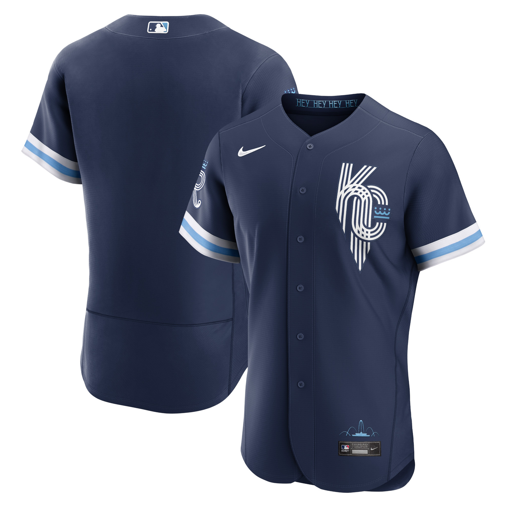 Kansas City Royals 2022 City Connect Authentic Jersey - Navy Mlb