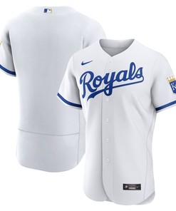 Kansas City Royals 2022 Home Authentic Jersey White Mlb
