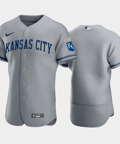 Kansas City Royals 2022-23 Gray Men's Jersey
