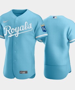 Kansas City Royals 2022-23 Powder Blue Men's Jersey