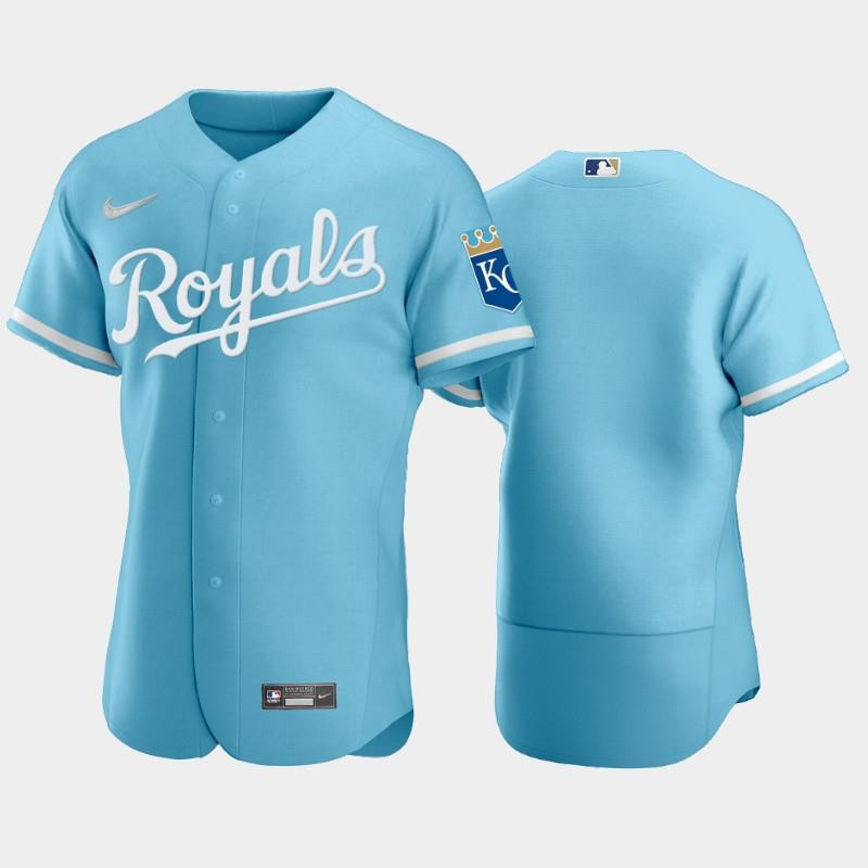 Kansas City Royals 2022-23 Powder Blue Men's Jersey