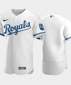 Kansas City Royals 2022-23 White Men's Jersey