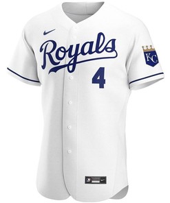 Kansas City Royals Alex Gordon #4 2020 Mlb White Jersey