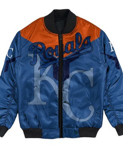 Kansas City Royals Bomber Jacket Drinking Style - MLB