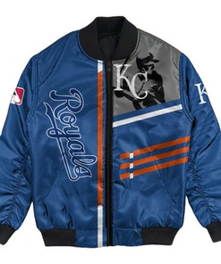 Kansas City Royals Bomber Jacket Personalized Baseball For Fan - MLB