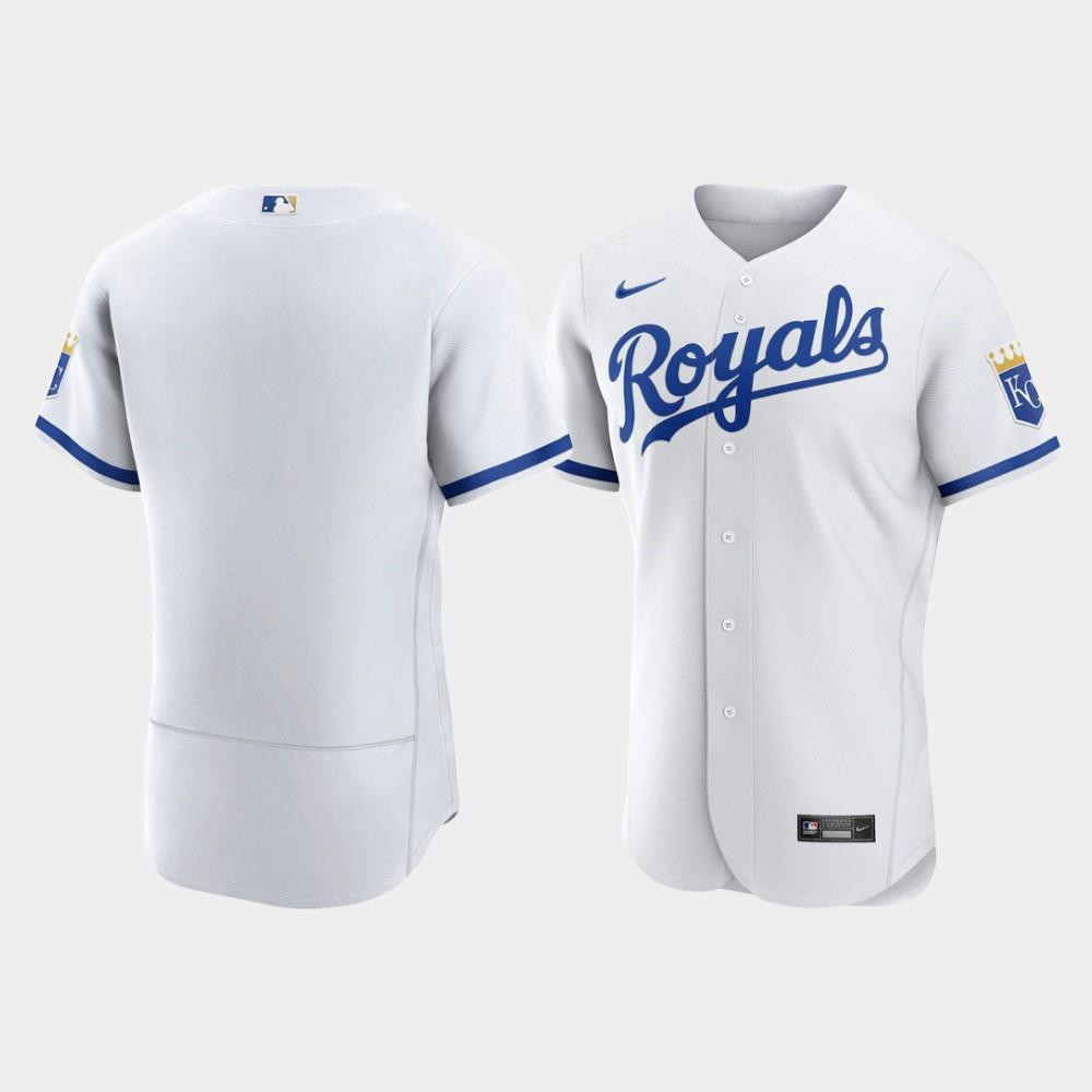 Kansas City Royals Men's 2022-23 Home Jersey - White Jersey