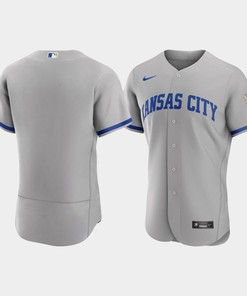 Kansas City Royals Men's 2022-23 Road Jersey - Gray Jersey