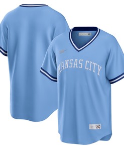 Kansas City Royals Road Cooperstown Collection Team Jersey - Light Blue Mlb