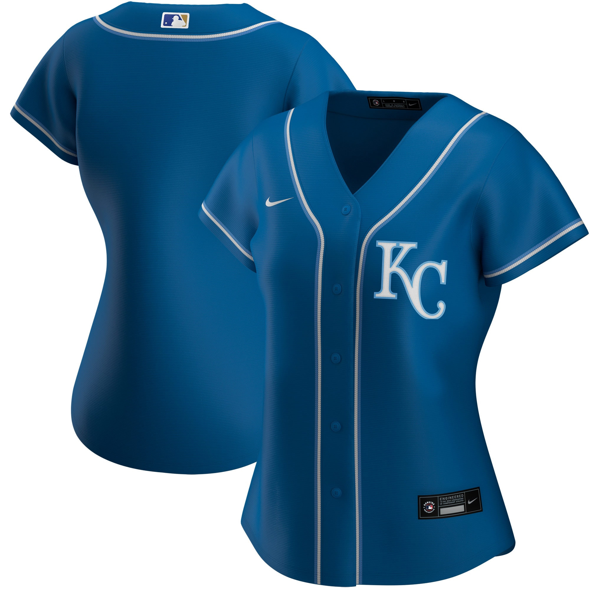 Kansas City Royals Womens Alternate Replica Team Jersey - Royal Mlb