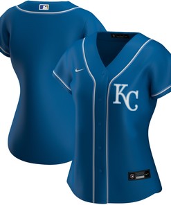 Kansas City Royals Womens Alternate Replica Team Jersey - Royal Mlb