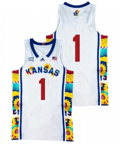 Kansas Jayhawks 2022 Sunflower Showdown Basketball Men Jersey