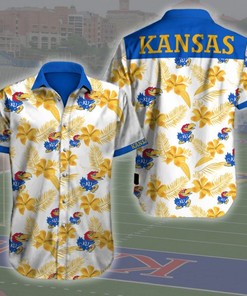 Kansas Jayhawks Basketball Hawaiian Shirt Summer Button Up