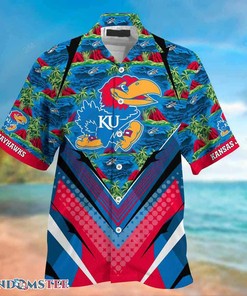 Kansas Jayhawks Beach Hawaiian Shirt for Sports Fans This Season