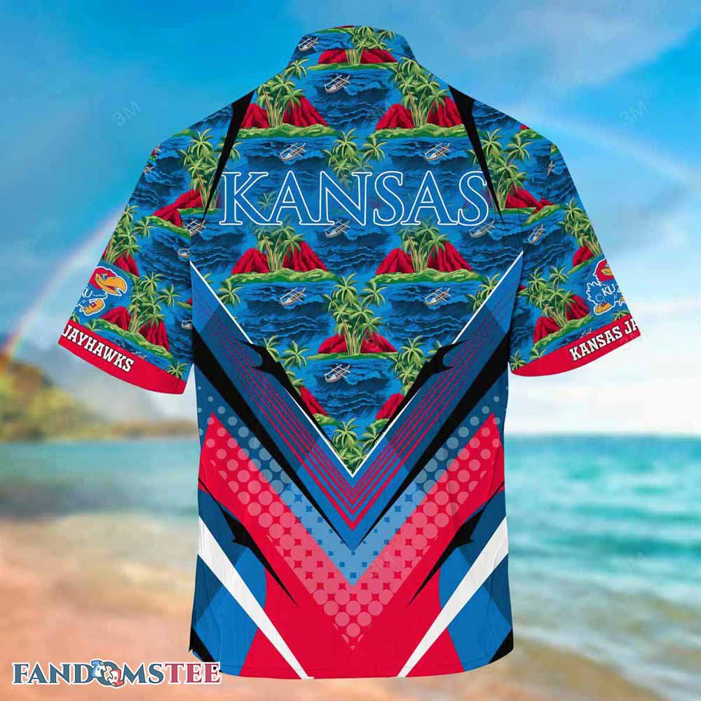 Kansas Jayhawks Beach Hawaiian Shirt for Sports Fans This Season