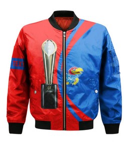 Kansas Jayhawks Bomber 2022 National Champions Legendary- NCAA
