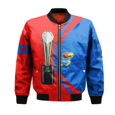 Kansas Jayhawks Bomber 2022 National Champions Legendary- NCAA